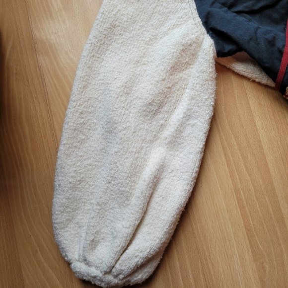 SOLD: Free People Aztec SW Boho Embroidered Two Faced Sold Out Online Oversized - Picture 3 of 16